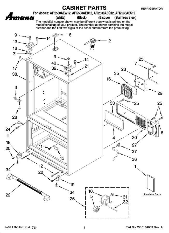 Diagram for AFI2538AES12