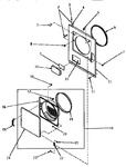 Diagram for 09 - Loading Door, Front Panel And Seals