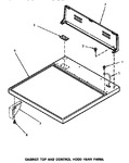 Diagram for 02 - Control Top & Control Hood Rear Panel