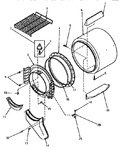 Diagram for 04 - Fr Blkhd, Air Duct, Felt Seal & Cylinder