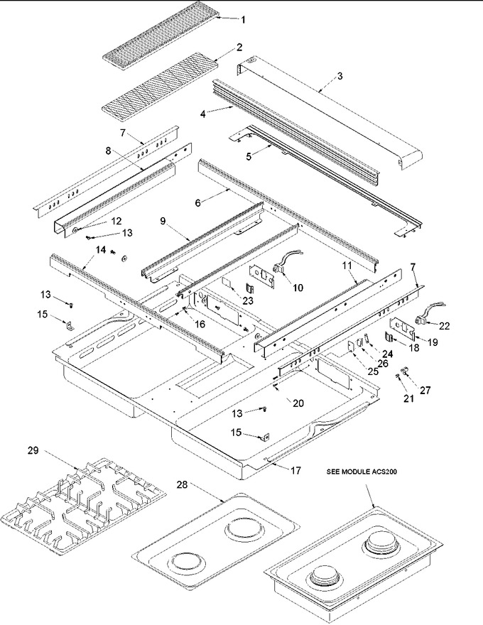 Diagram for AGDS902WW (BOM: P1131828NWW)