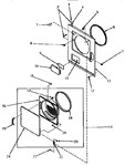 Diagram for 08 - Loading Door, Front Panel And Seals