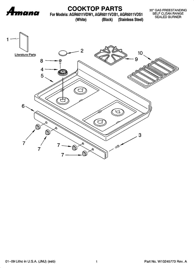 Diagram for AGR6011VDW1