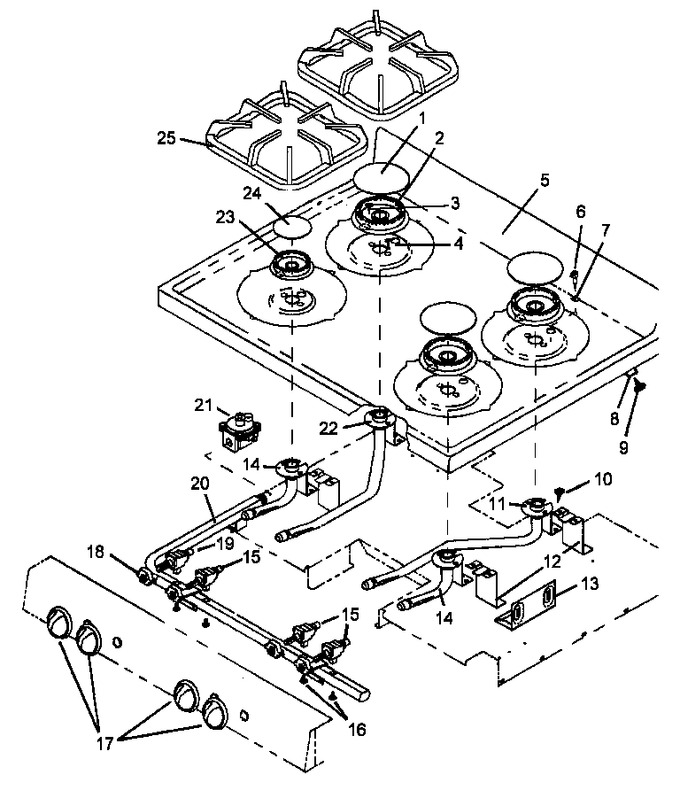 Diagram for AGS761LL (BOM: P1142635NLL)