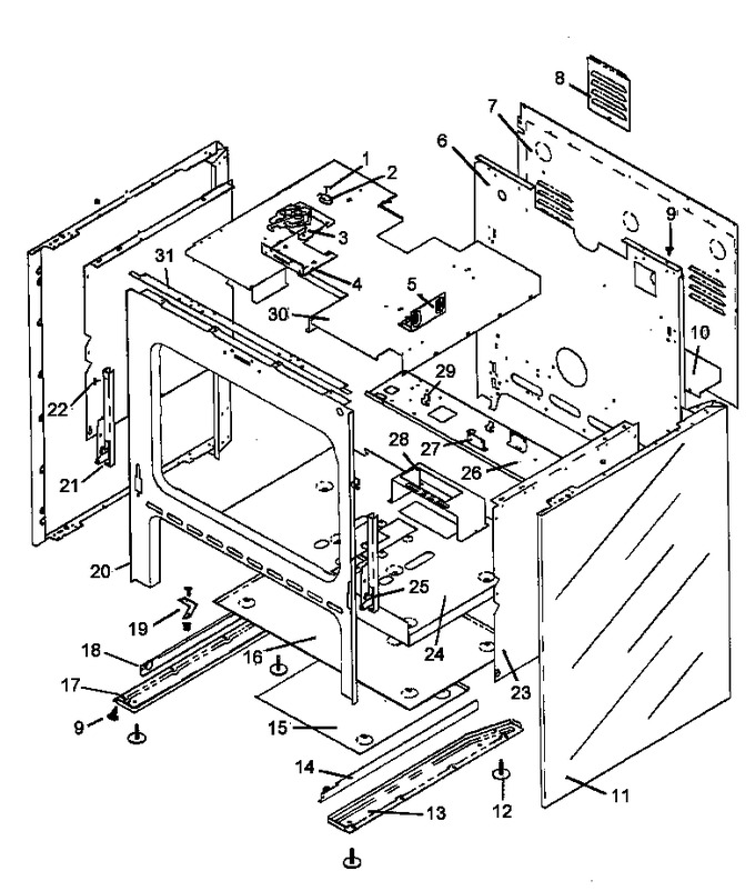 Diagram for AGS761L1 (BOM: P1141274N L)