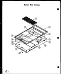 Diagram for 01 - Burner Box Section