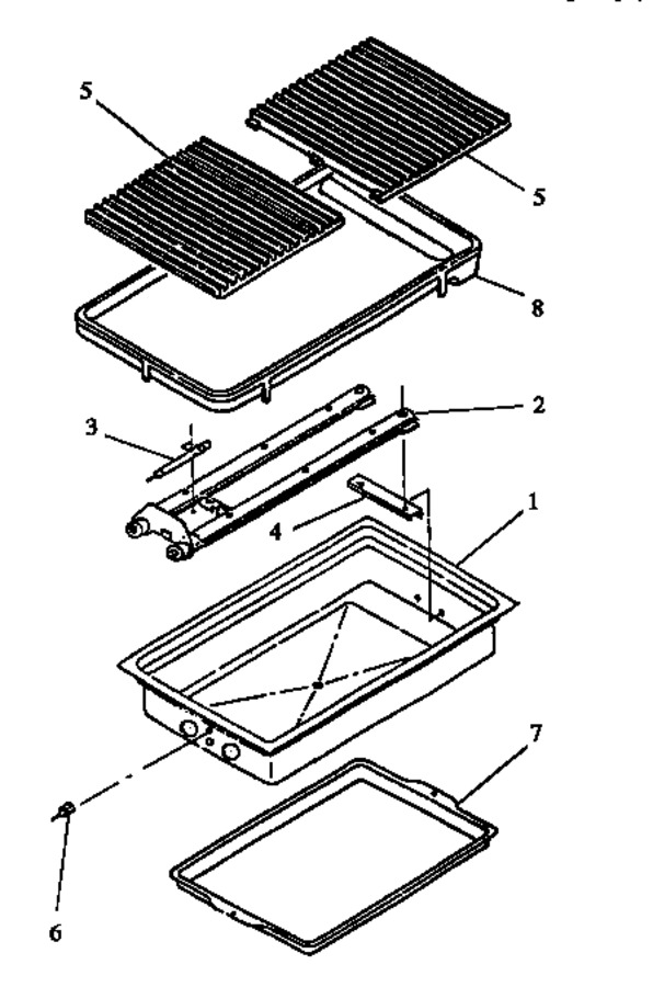 Diagram for AKDG1W (BOM: P1131615N W)