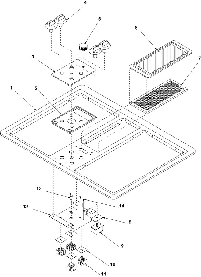 Diagram for AKED3050WW (BOM: P1131761NWW)