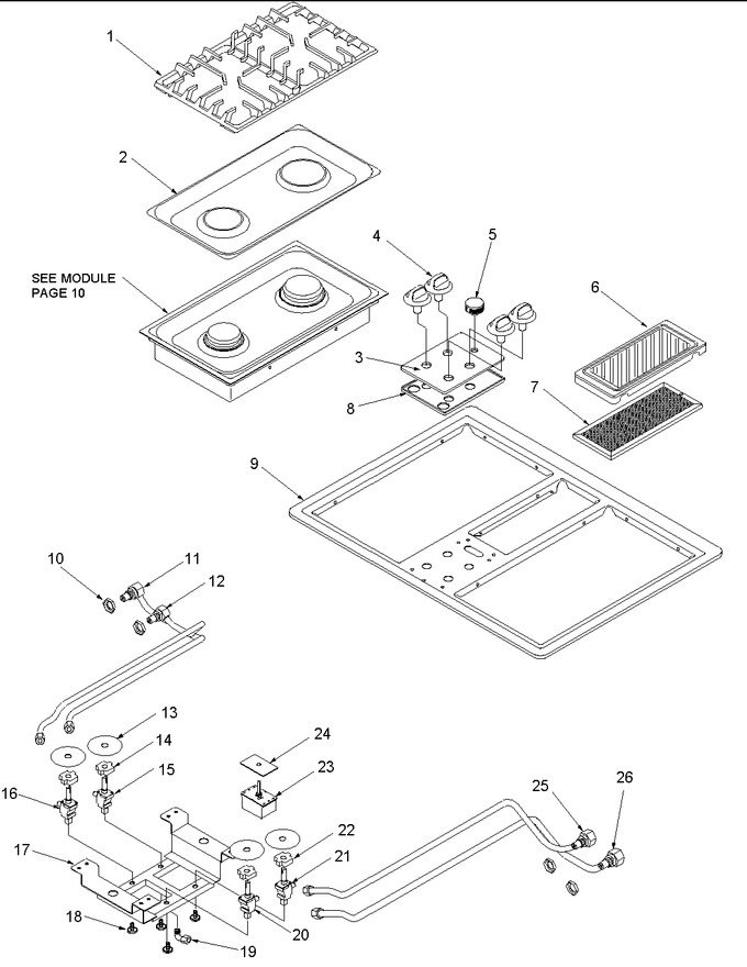 Diagram for AKGD3050CC (BOM: P1131634NCC)