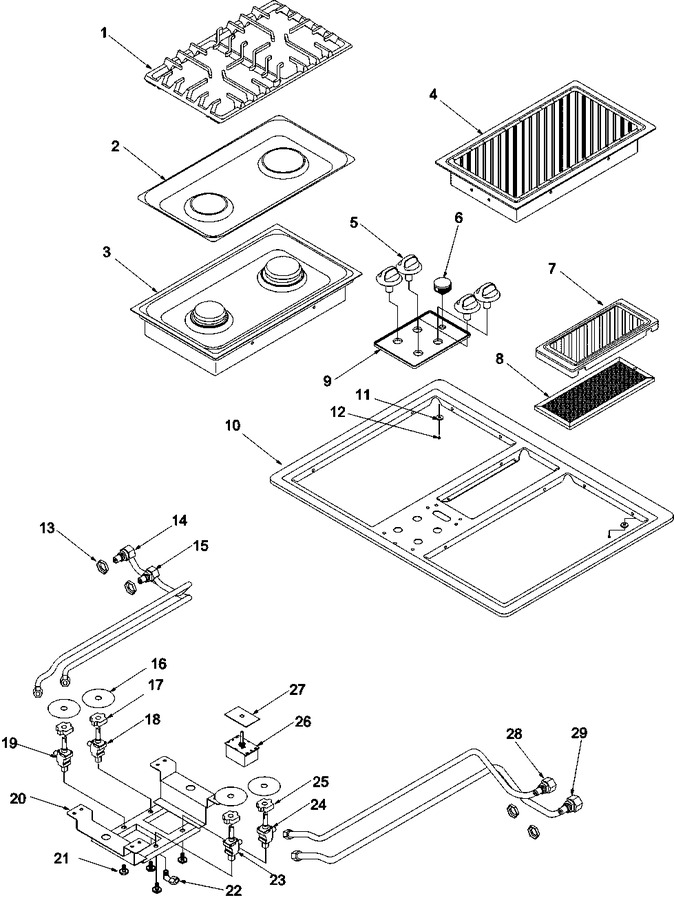 Diagram for AKGD3060E (BOM: P1131629NE)