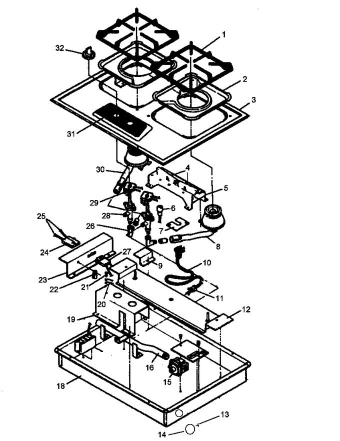 Diagram for AKO2000K (BOM: P1142512N K)