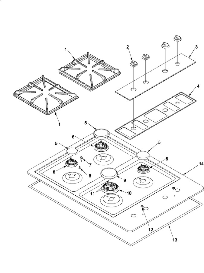 Diagram for AKS3030SS (BOM: PAKS3030SS1)