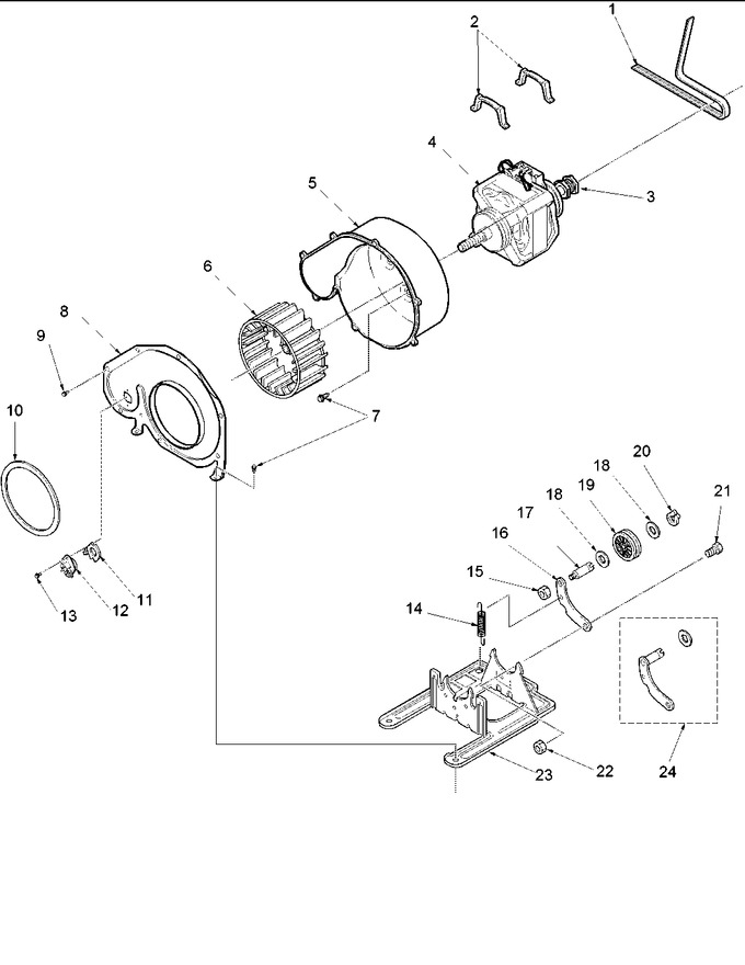 Diagram for ALG443RAC (BOM: PALG443RAC1)