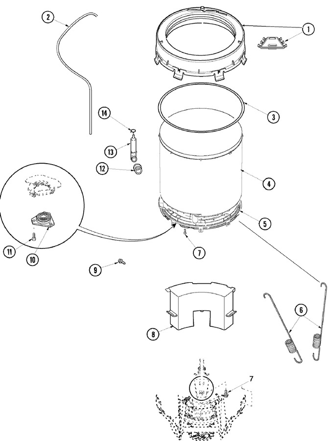 Diagram for ALW880QAC