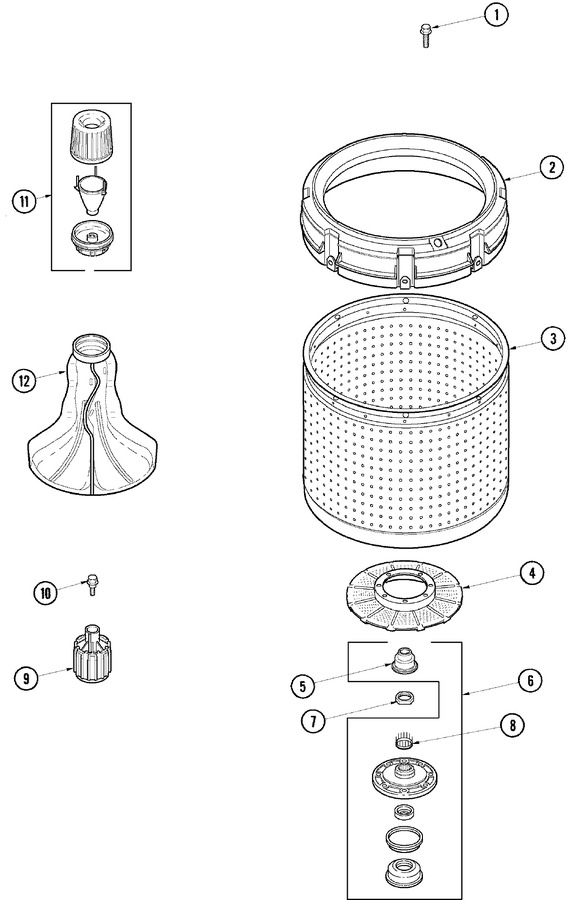 Diagram for ALW480DAW