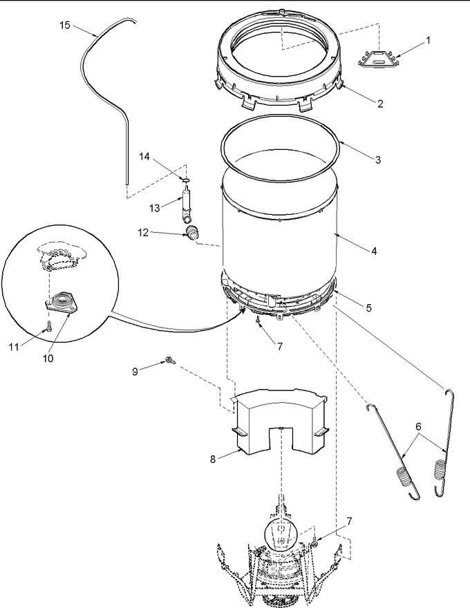 Diagram for ALW450QAW (BOM: PALW450QAW)