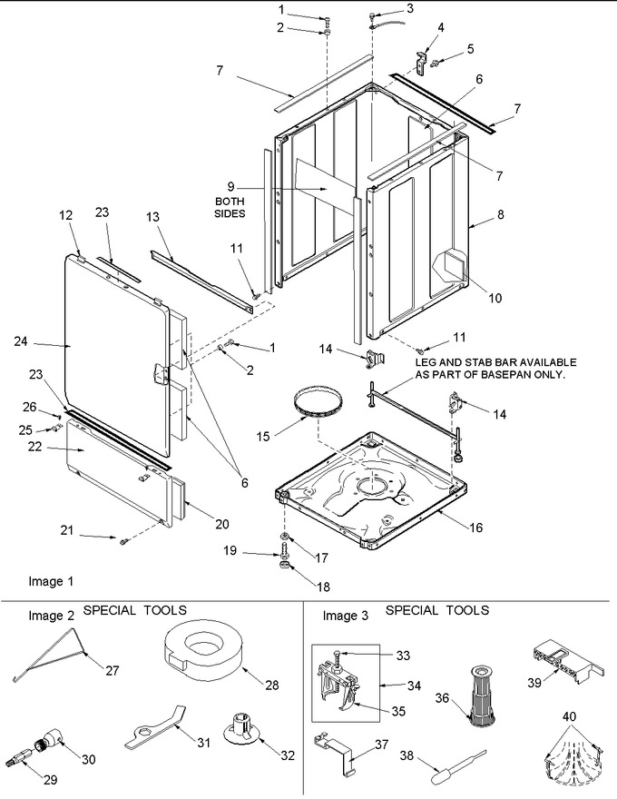 Diagram for ALW880QAW (BOM: PALW880QAW)