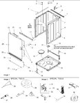 Diagram for 02 - Base, Cabinet, Front And Special Tools