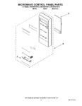 Diagram for 02 - Microwave Control Panel Parts