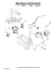 Diagram for 05 - Microwave Interior Parts