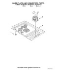 Diagram for 06 - Base Plate And Convection Parts