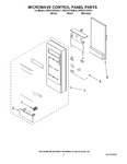 Diagram for 02 - Microwave Control Panel Parts