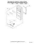 Diagram for 02 - Microwave Control Panel Parts