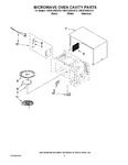 Diagram for 03 - Microwave Oven Cavity Parts