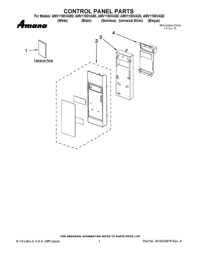 Diagram for AMV1150VAS0