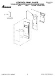 Diagram for 01 - Control Panel Parts