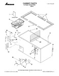 Diagram for 01 - Cabinet Parts