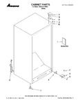 Diagram for 01 - Cabinet Parts