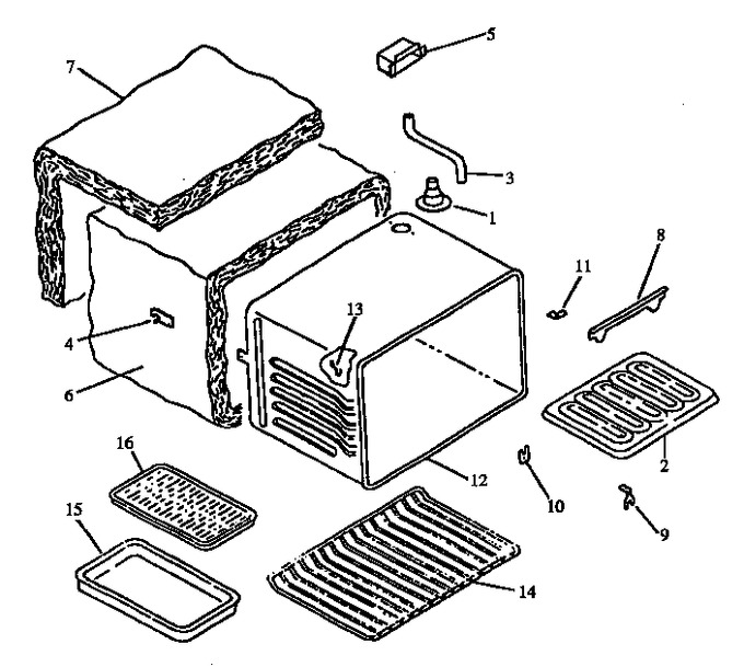 Diagram for AR2T661WW (BOM: P1142615NWW)