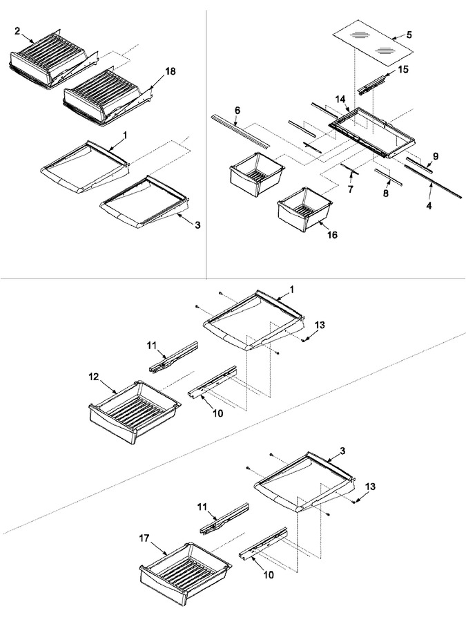 Diagram for ARB190ZCW (BOM: PARB190ZCW0)