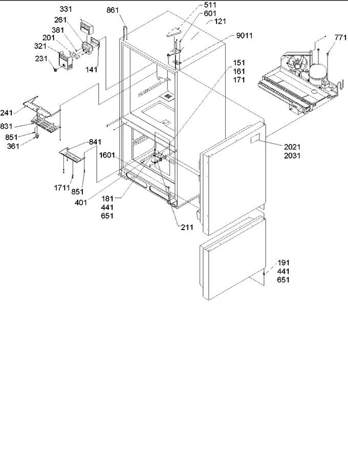 Diagram for ARB2109ABR (BOM: PARB2109AB0)