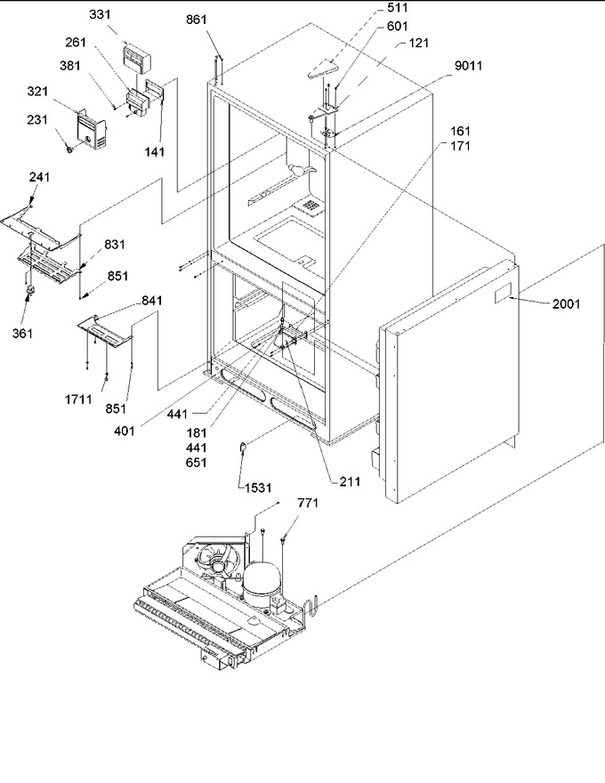 Diagram for ARB2117AC (BOM: PARB2117AC1)