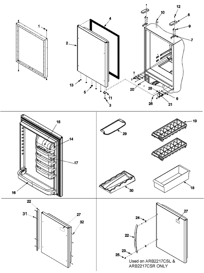 Diagram for ARB2217CW (BOM: PARB2217CW1)