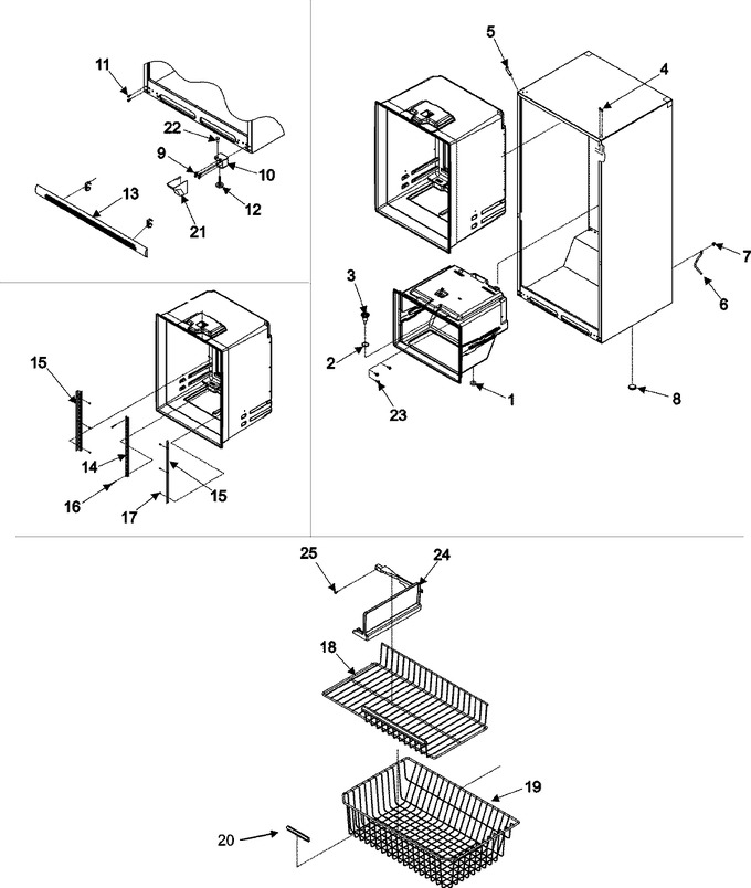 Diagram for ARB224RCW (BOM: PARB224RCW0)