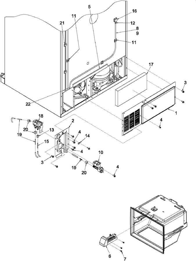 Diagram for ARB2257CSL (BOM: PARB2257CS0)