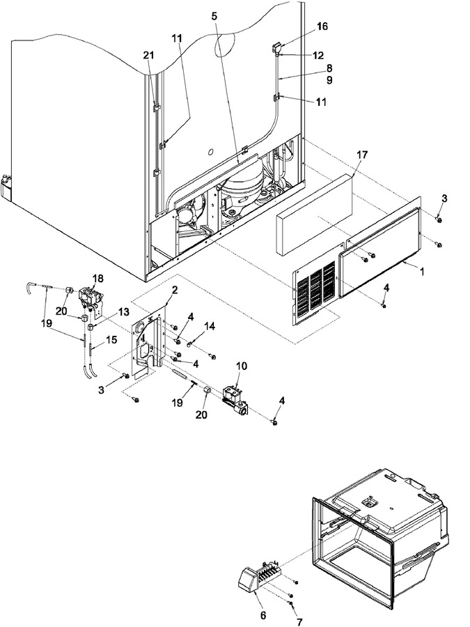 Diagram for ARB2557CSL (BOM: PARB2557CS0)