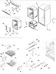 Diagram for 06 - Interior Cabinet & Freezer Shelving