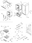 Diagram for 06 - Interior Cabinet & Freezer Shelving