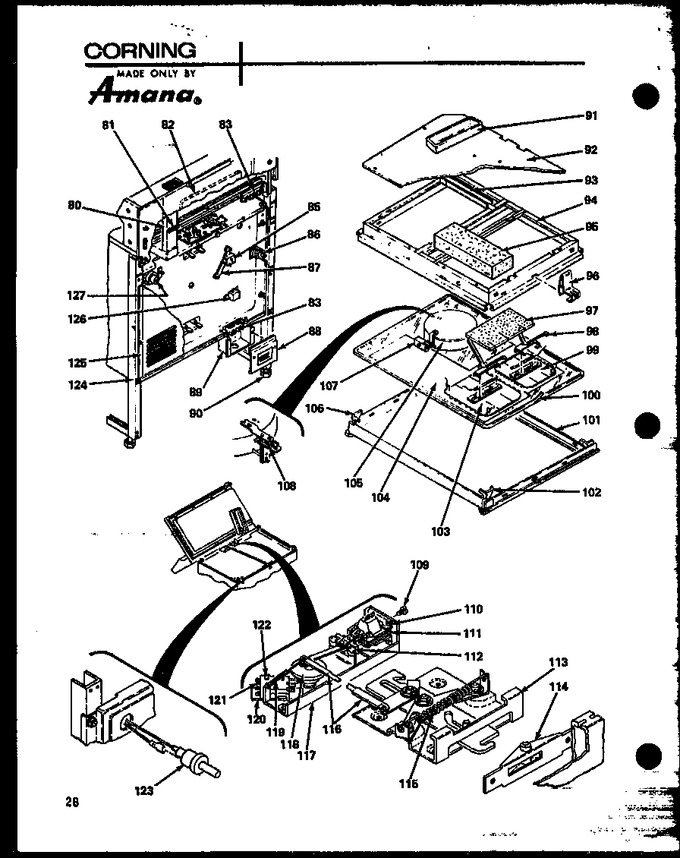 Diagram for ARC-100B (BOM: P8512203S)