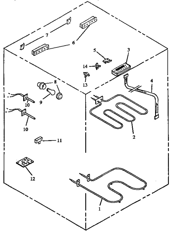 Diagram for CARDS800WW (BOM: P1131922NWW)