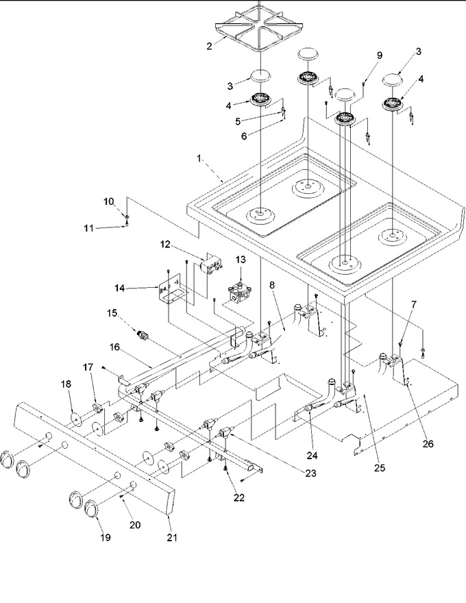 Diagram for ARG7102W (BOM: P1143399N W)