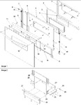 Diagram for 05 - Oven Door And Storage Drawer