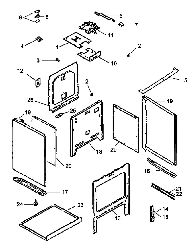 Diagram for ART663E (BOM: P1142630N)