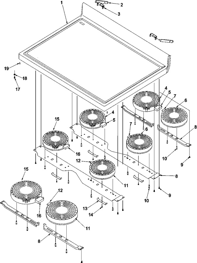 Diagram for ARH6710WW (BOM: P1142676NWW)