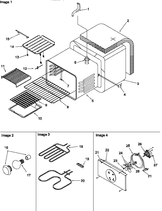 Diagram for ARHC8700WW (BOM: P1143420NWW)