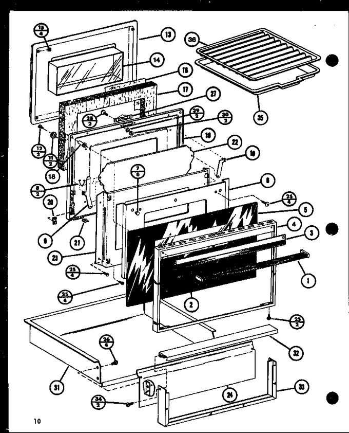 Diagram for ARR-412 (BOM: P8531212S)